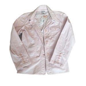 Fashion Bug jean jacket light pink